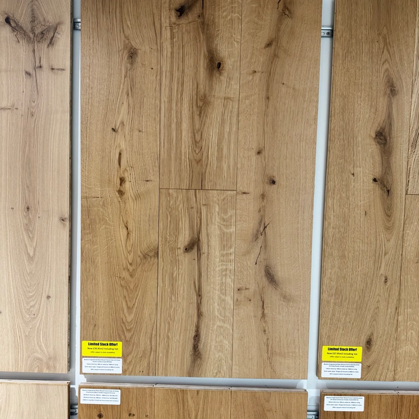 Boston Engineered Real Wood French Oak UV Oiled